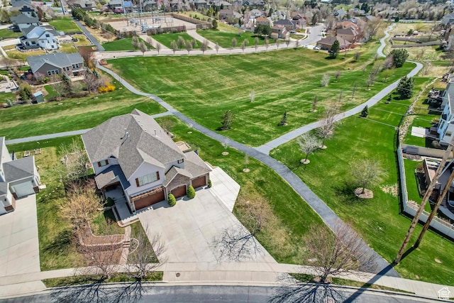 11968 N Ithica Dr, Highland, UT 84003 - bird's eye view featuring a residential view