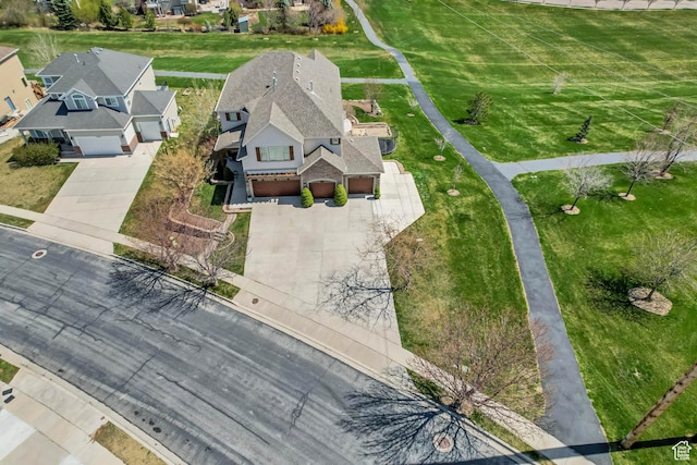 11968 N Ithica Dr, Highland, UT 84003 - aerial view featuring a residential view