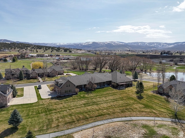 220 S 1970 E, Heber City, UT 84032 - aerial view featuring a mountain view and a residential view