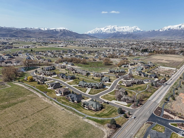 220 S 1970 E, Heber City, UT 84032 - bird's eye view with a mountain view and a residential view