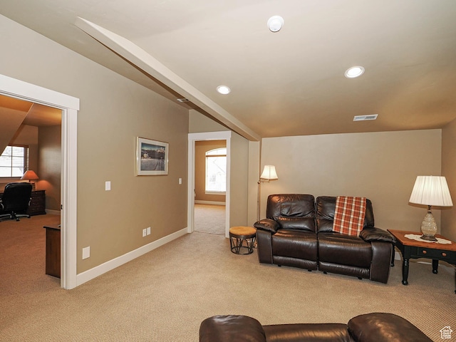 220 S 1970 E, Heber City, UT 84032 - carpeted living room featuring a healthy amount of sunlight, baseboards, and recessed lighting
