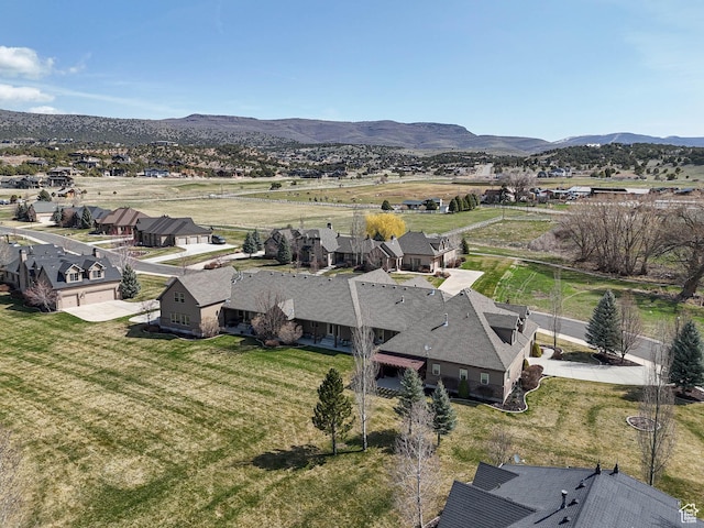 220 S 1970 E, Heber City, UT 84032 - bird's eye view featuring a mountain view and a residential view