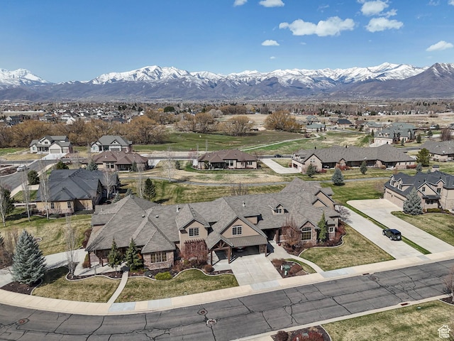220 S 1970 E, Heber City, UT 84032 - aerial view with a residential view and a mountain view