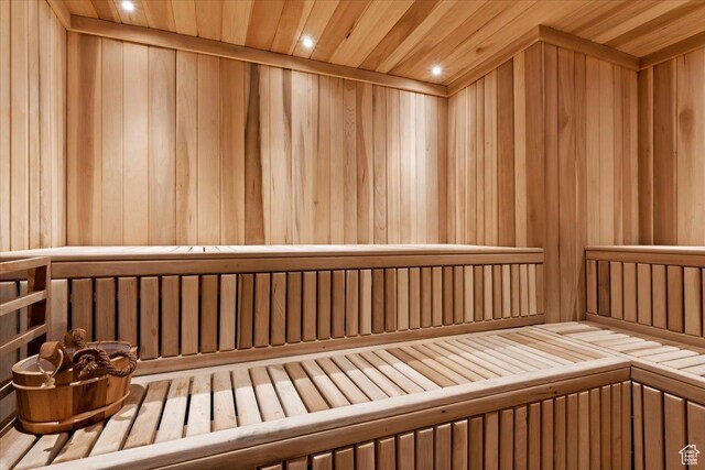 1449 S Devonshire Dr, Salt Lake City, UT 84108 - view of sauna with recessed lighting