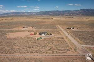 8836 W 3200 S, Cedar City, UT 84720 - bird's eye view featuring a rural view, a mountain view, and a desert view