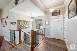 8836 W 3200 S, Cedar City, UT 84720 - entrance foyer featuring wood finished floors and baseboards