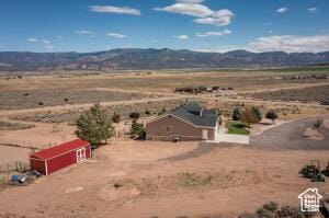 8836 W 3200 S, Cedar City, UT 84720 - property view of mountains featuring a rural view and a desert view