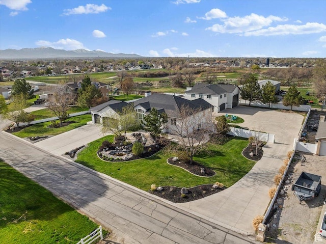 1178 W 13040 S, Riverton, UT 84065 - birds eye view of property featuring a mountain view and a residential view