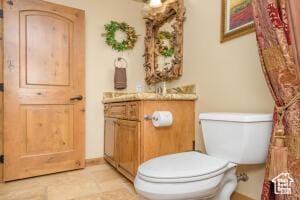 565 S Vasels Rd E Unit 6G, Brian Head, UT 84719 - bathroom with toilet and vanity