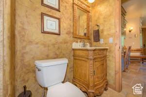 565 S Vasels Rd E Unit 6G, Brian Head, UT 84719 - bathroom with vanity and toilet