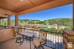 565 S Vasels Rd E Unit 6G, Brian Head, UT 84719 - view of balcony