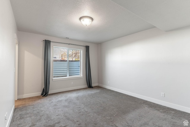 81 E 600 N, Mapleton, UT 84664 - spare room featuring carpet, a textured ceiling, and baseboards