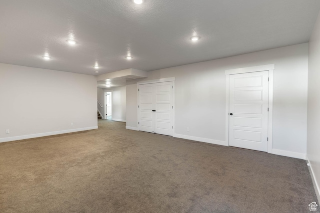 81 E 600 N, Mapleton, UT 84664 - interior space featuring recessed lighting, carpet floors, and baseboards