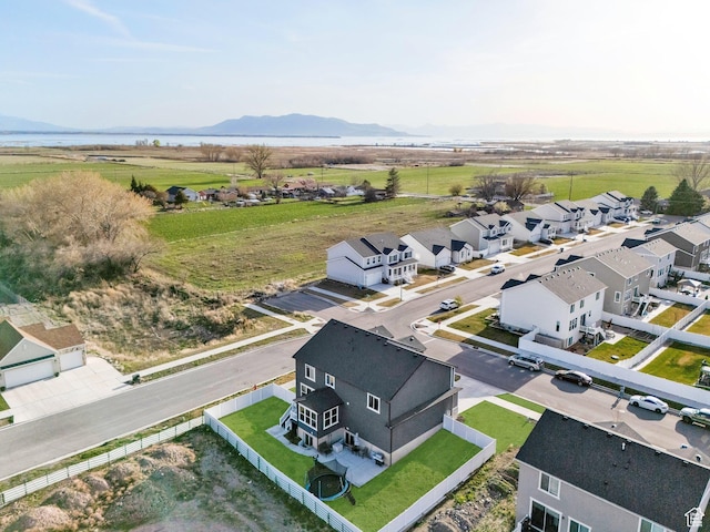 977 S 1480 W, Provo, UT 84601 - birds eye view of property with a rural view, a mountain view, and a residential view