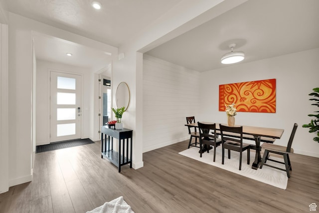 977 S 1480 W, Provo, UT 84601 - dining space with wood finished floors and baseboards