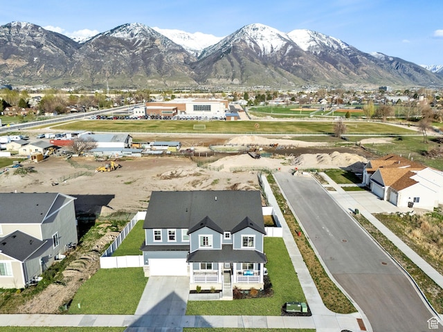 977 S 1480 W, Provo, UT 84601 - bird's eye view with a residential view and a mountain view
