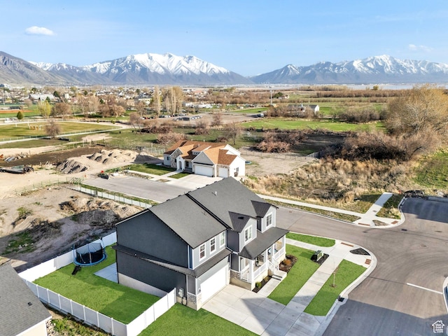 977 S 1480 W, Provo, UT 84601 - drone / aerial view featuring a mountain view