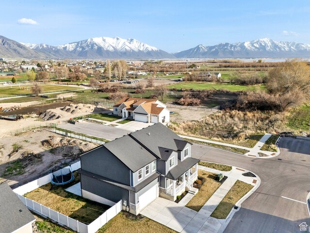 977 S 1480 W, Provo, UT 84601 - bird's eye view featuring a mountain view