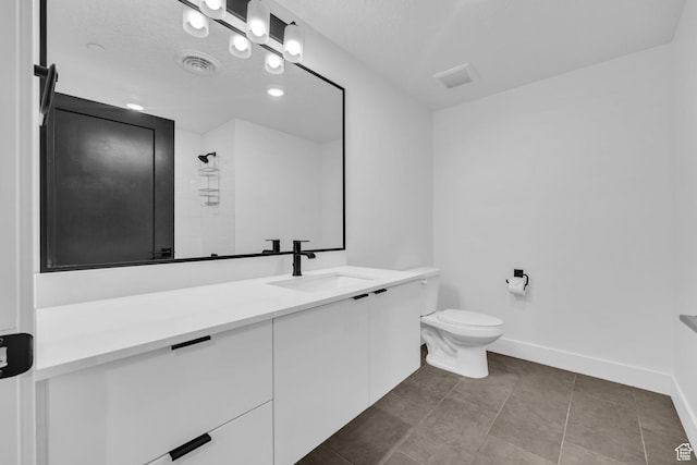 933 S Washington St Unit 107, Salt Lake City, UT 84101 - full bathroom featuring visible vents, baseboards, walk in shower, and toilet