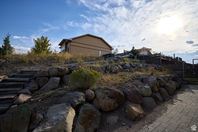 view of yard