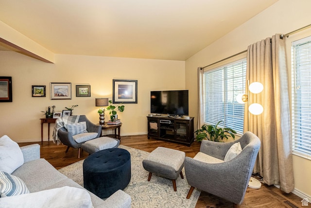 2356 E 3900 S, Millcreek, UT 84124 - living room featuring wood finished floors