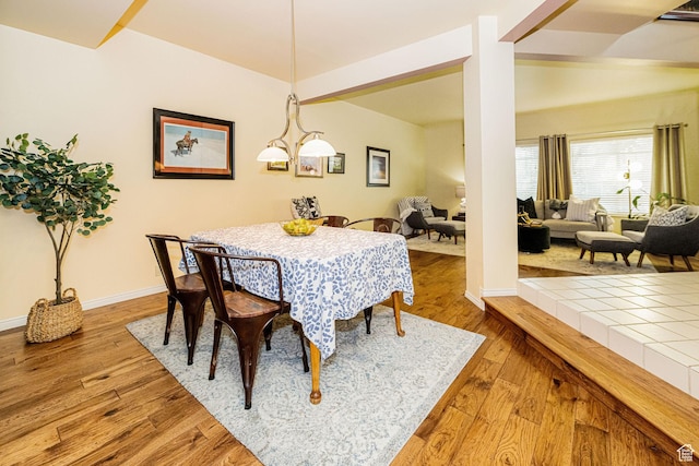 2356 E 3900 S, Millcreek, UT 84124 - dining room with wood finished floors and baseboards