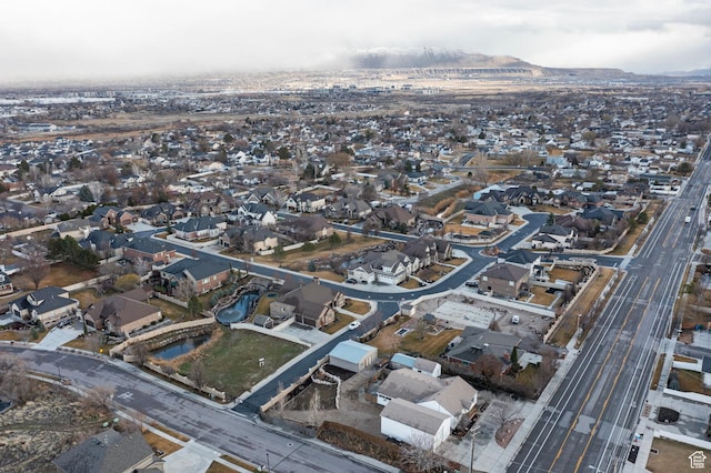 birds eye view of property featuring a residential view