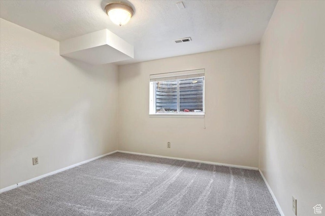 148 N 100 E, American Fork, UT 84003 - carpeted empty room with a textured ceiling, baseboards, and visible vents