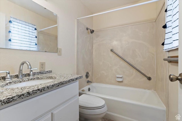 148 N 100 E, American Fork, UT 84003 - bathroom featuring toilet, bathing tub / shower combination, and vanity