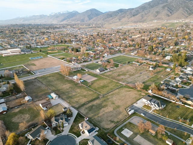 314 W 100 S, Providence, UT 84332 - birds eye view of property with a mountain view and a residential view
