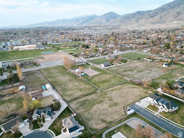 314 W 100 S, Providence, UT 84332 - birds eye view of property with a mountain view and a residential view