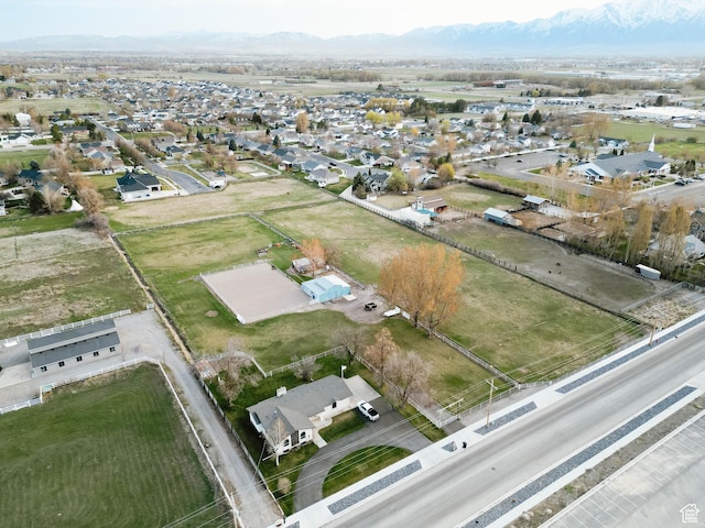 314 W 100 S, Providence, UT 84332 - bird's eye view featuring a mountain view and a residential view