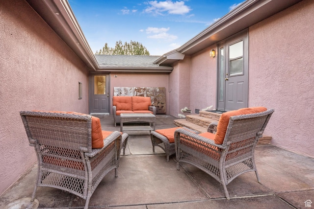 282 Valley View Dr, Springdale, UT 84767 - view of patio / terrace with outdoor lounge area