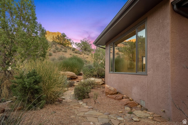 282 Valley View Dr, Springdale, UT 84767 - view of side of property featuring stucco siding