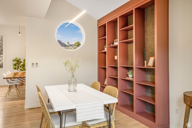 282 Valley View Dr, Springdale, UT 84767 - dining space featuring light wood finished floors and baseboards