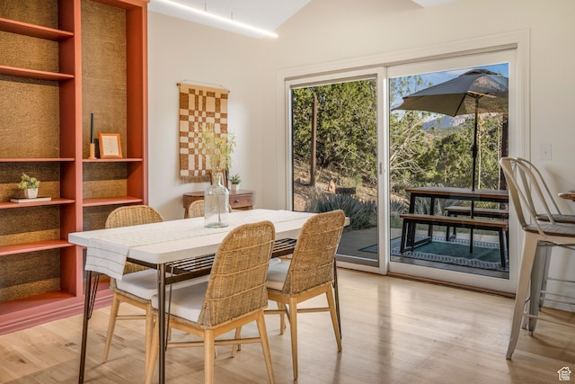 282 Valley View Dr, Springdale, UT 84767 - dining area featuring light wood-style flooring