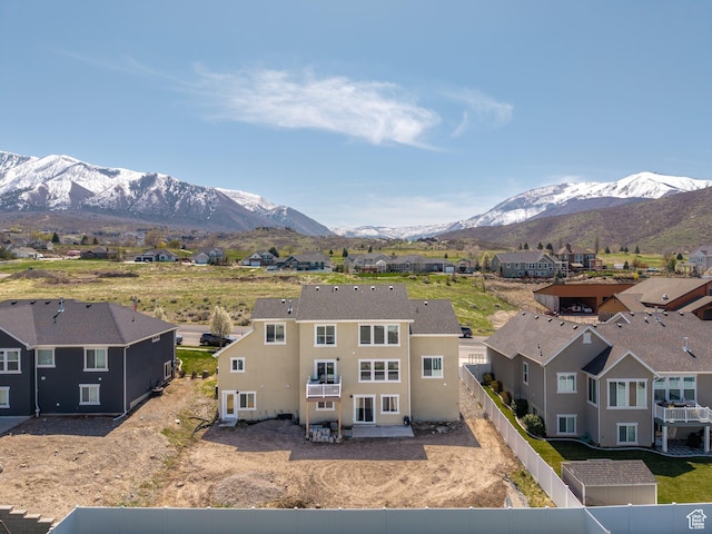 572 W Goosenest Dr, Elk Ridge, UT 84651 - mountain view featuring nearby suburban area
