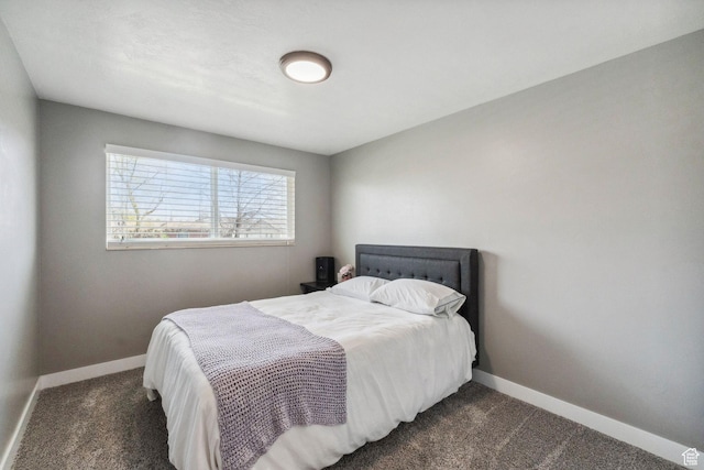 2013 W Mark St, Layton, UT 84041 - bedroom featuring baseboards and dark colored carpet