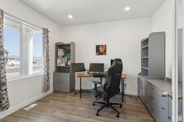 13 N N Maraschino Ln, Grantsville, UT 84029 - office space with visible vents, a wealth of natural light, and wood finished floors