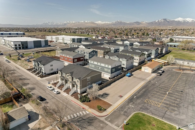 4696 W Talavera Way, Kearns, UT 84118 - birds eye view of property with a mountain view and a residential view