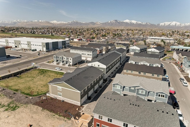 4696 W Talavera Way, Kearns, UT 84118 - birds eye view of property with a mountain view and a residential view