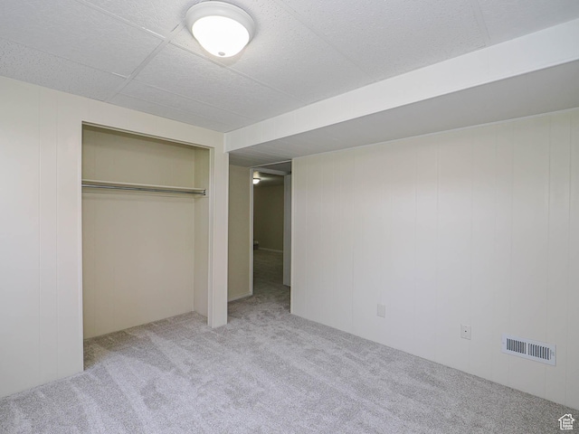 5085 Clover View Dr Unit 11, Murray, UT 84123 - unfurnished bedroom featuring a closet, visible vents, and carpet floors