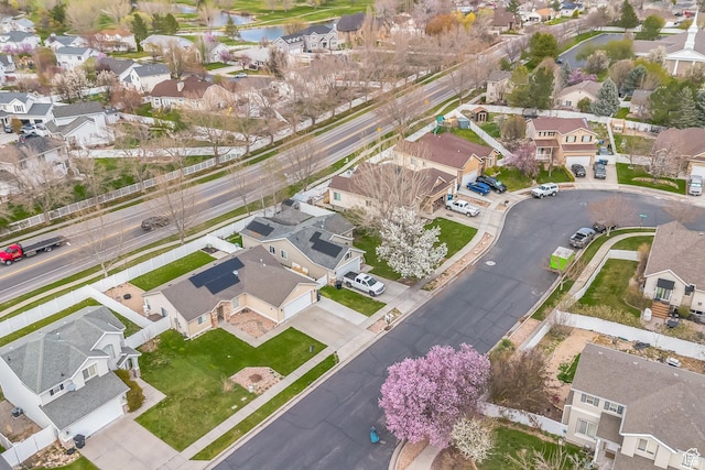 281 W Calias Ln, Stansbury Park, UT 84074 - drone / aerial view featuring a water view and a residential view