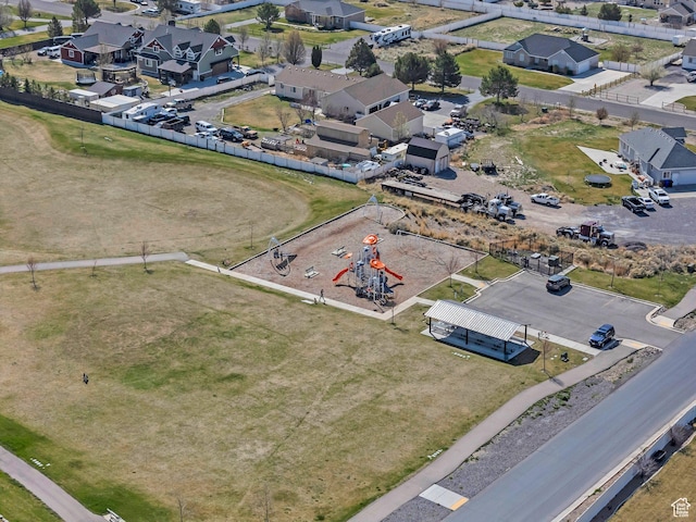 2155 E Blue Sky Dr, Eagle Mountain, UT 84005 - drone / aerial view featuring a residential view