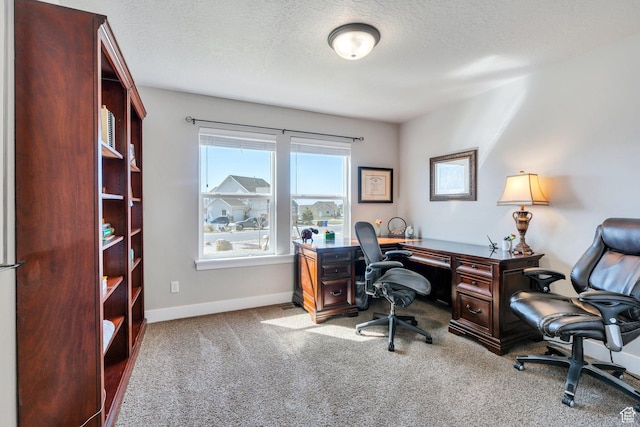 2155 E Blue Sky Dr, Eagle Mountain, UT 84005 - carpeted office space with a textured ceiling and baseboards