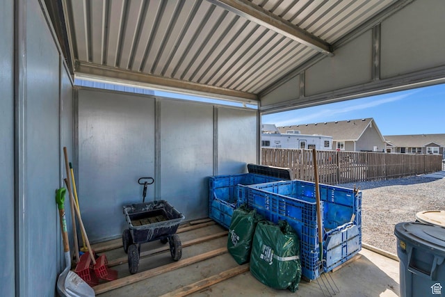 2155 E Blue Sky Dr, Eagle Mountain, UT 84005 - view of patio / terrace featuring fence