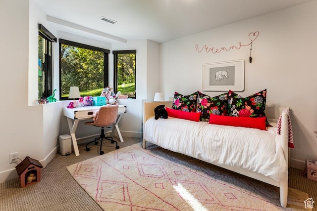 4155 S Parkview Dr, Salt Lake City, UT 84124 - bedroom featuring baseboards, visible vents, and carpet floors