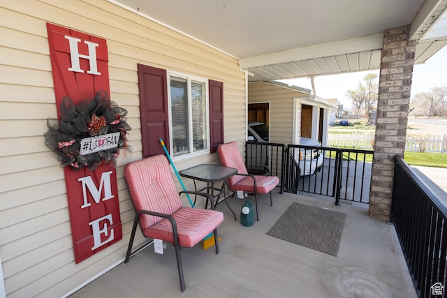 145 S 100 E, Redmond, UT 84652 - view of patio / terrace featuring covered porch