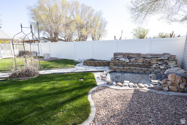 145 S 100 E, Redmond, UT 84652 - view of yard with a fenced backyard