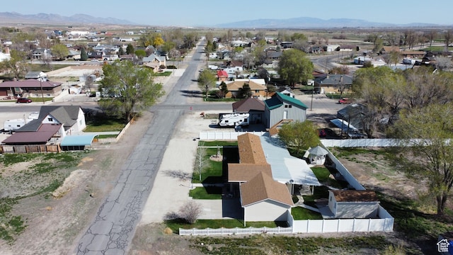 145 S 100 E, Redmond, UT 84652 - aerial view with a mountain view and a residential view